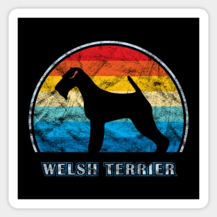 Welsh Terrier Vintage Design Dog Sticker